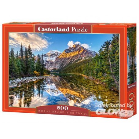 Morning Sunlight in the Rockies,Puzzle 500 Teile Puzzle