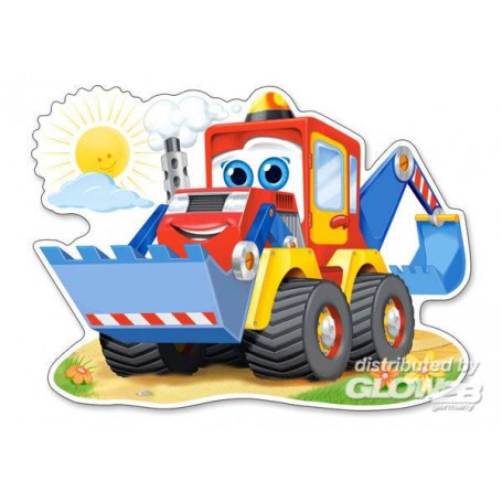 Funny Digger,Puzzle 12 Teile maxi  Puzzle