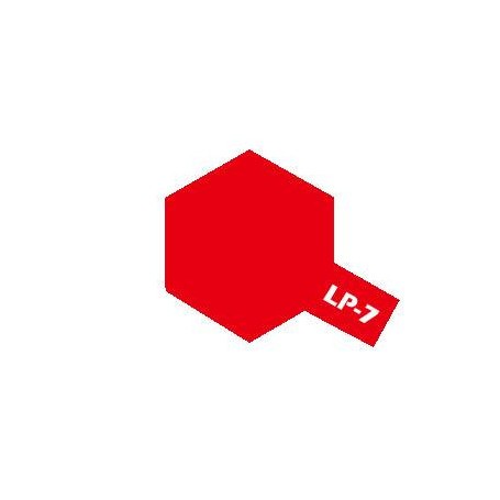 LP7 reines Rot Modellbau-Farbe