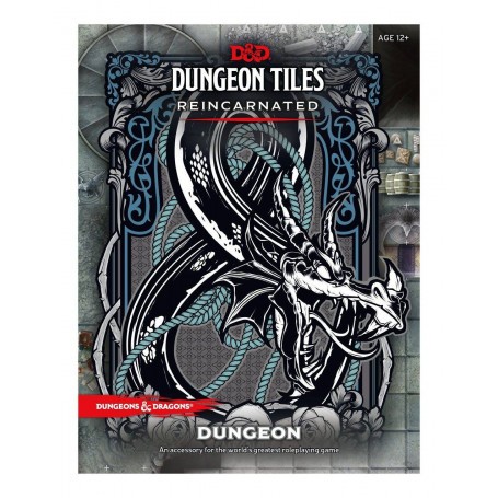 Dungeons & Dragons RPG Dungeon Tiles Reincarnated: Dungeon (16) Brettspiele und Zubehör