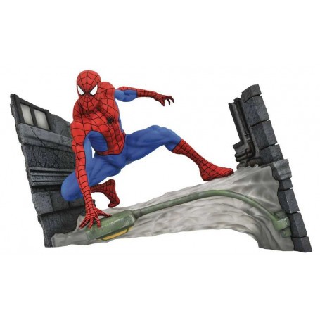 Marvel Comic Gallery PVC Statue Spider-Man Webbing 18 cm Statuen