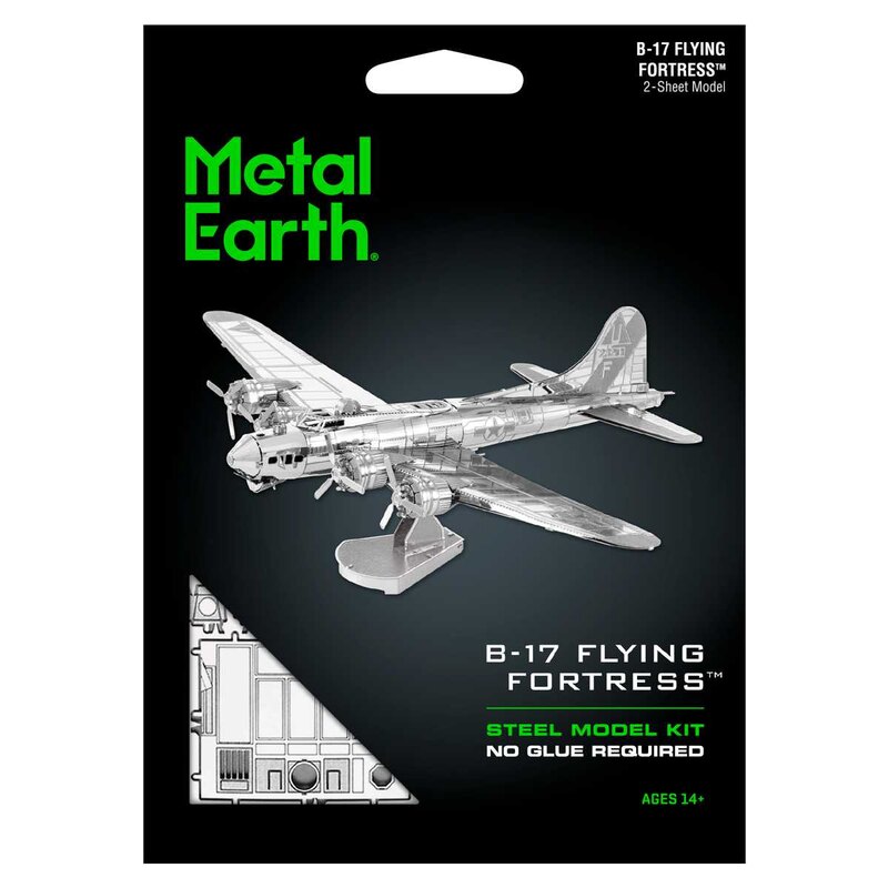 Metal earth Modellbausatz MetalEarth Aviation: B-17 FLIEGENDE FESTUNG  (BOEIN