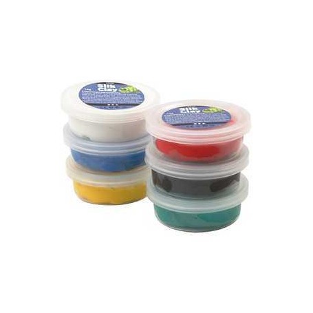 Silk Clay® - Sortiment, sortierte Farben, Standard, 6x14g 