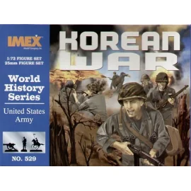 Koreanische Kriegsinfanterie von US