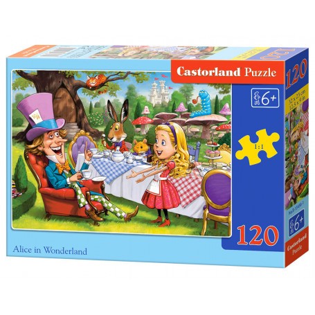 Alice im Wunderland, Puzzle 120 Teile 
