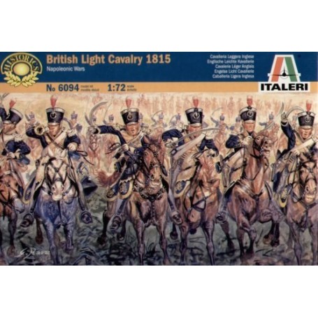 Napoleonische Kriege - britische Leichte Kavallerie 1815 Historische Figuren
