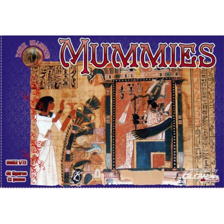 Mummies Figuren für Figurenspiel/Rollenspiele: Figuren