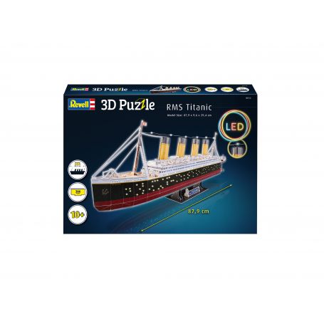 Puzzle 3d 3D RMS TITANIC LED PUZZLE 