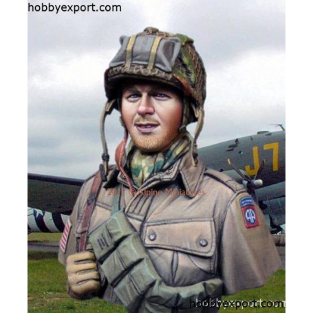 82. AIRBORNE ALL AMERICAN BUST Figur