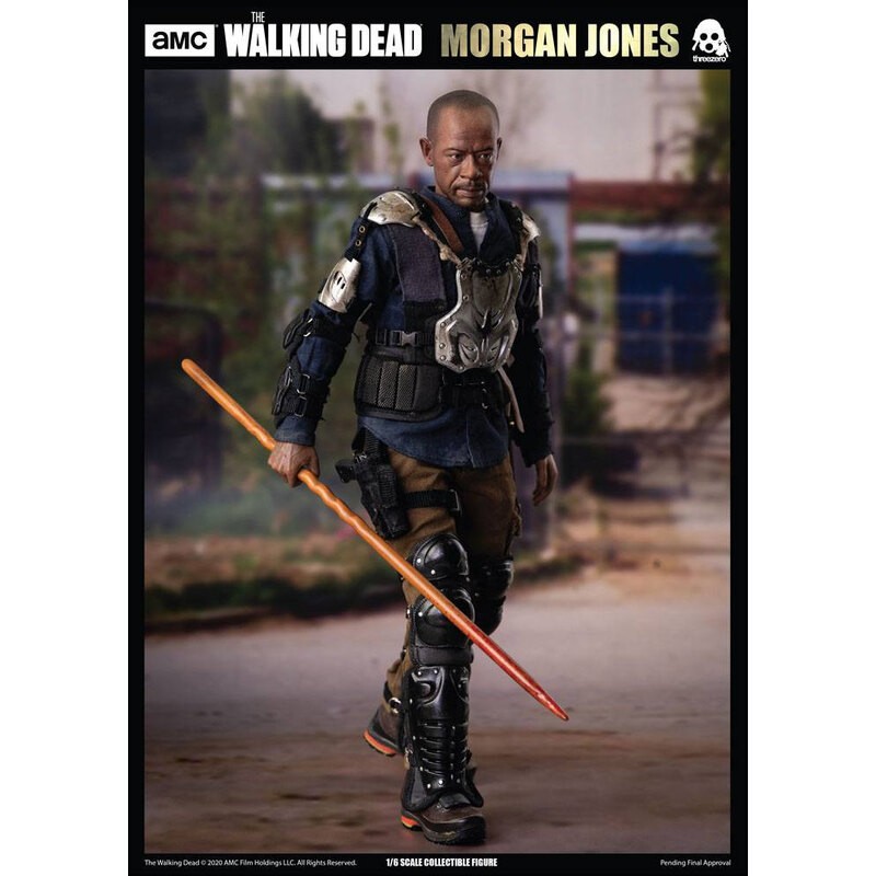 The Walking Dead Actionfigur 1/6 Morgan Jones 30 cm ThreeZero 3Z0099