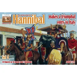 Hannibal feiert triumphaler Einzug ins Italien-Set 4 Linear-A LA023