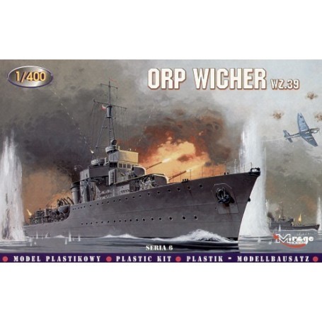 ORP Wicher wz.39 Zerstörer Modellbausatz