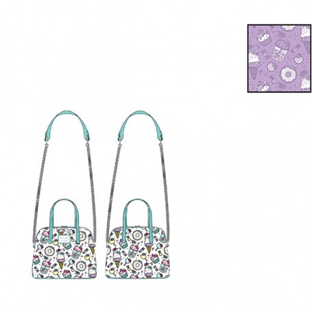Sanrio Loungefly Hello Kitty Sweet Treats Handtasche