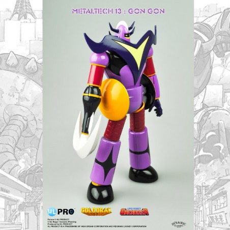 Goldorak Metaltech 13 Gon Gon 17cm Anime Color Figurine