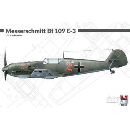 Messerschmitt Bf 109 E-3 Modellbausatz