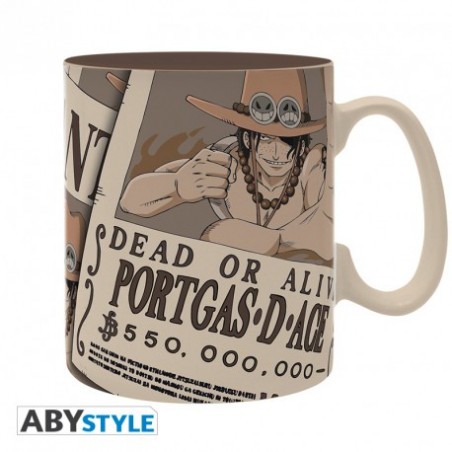 ONE PIECE - Becher - 460 ml - Wanted Ace 