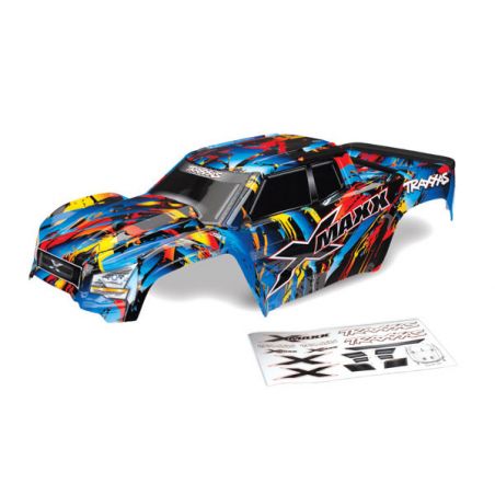 X-MAXX Rock n' Roll-Karosserie, lackiert und decoriert 
