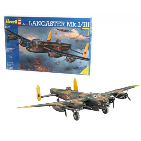 Avro Lancaster Mk.I/ III (neue Bearbeitung. Nicht Hasegawa). (Das 4. Bild zeigt dem Revell Avro Lancaster mit Abziehbildern verf