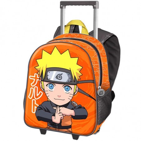 Naruto Shippuden Chikara Schultasche mit Rollen 34 cm 