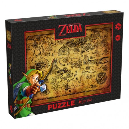 Die Legende von Zelda Puzzle Hyrule (1000 Teile) 