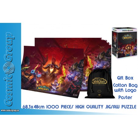 WORLD OF WARCRAFT-ONYXIA 1000-TEILIGES PUZZLE 