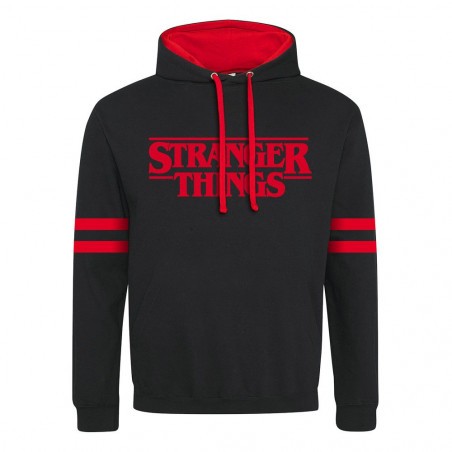 Stranger Things Hooded Sweater Logo 