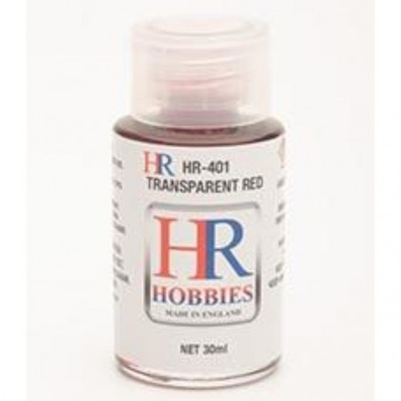 Alclad II/HR Hobbies: Transparent Red 30ml Modellbau-Farbe