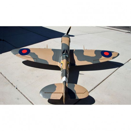 Spitfire Battle of Britain 55cc „ohne Fahrwerk“ ARF ferngesteuertes Wärmeflugzeug RC Modellflugzeug