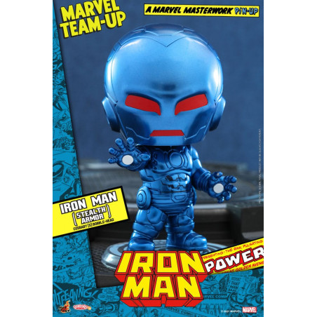 Marvel Comics Cosbaby (S) Iron Man (Stealth Armor) 10cm Figurine