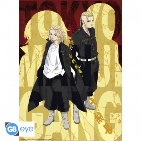TOKYO REVENGERS - Chibi Poster 52x38 - Mikey & Draken 