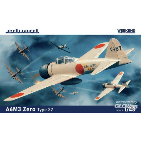 A6M3 Zero Type 32 1/48 Weekend edition Modellbausatz