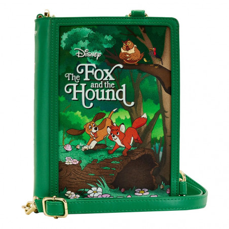 Disney Loungefly Shoulder Bag Classic Books Fox and The Hound 