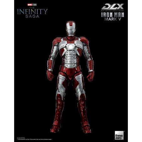 Infinity Saga action figure 1/12 DLX Iron Man Mark 5 17 cm Actionfigure