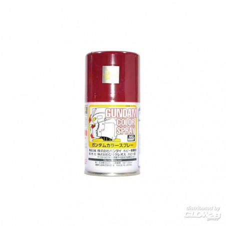 Mr Hobby -Gunze Gundam Color Spray (10ml) MS Char's Red 
