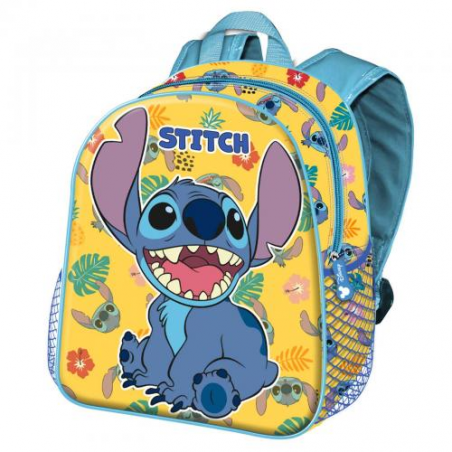 Lilo&Stitch – Basic-Rucksack – Stitch Grumpy (31 cm x 39 cm x 15 cm)