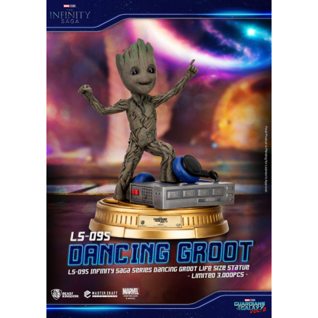 Guardians of the Galaxy 2 1/1 Dancing Groot heo EU Exclusive 32 cm 