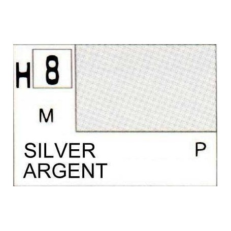 H008 Silber Metalic Modellbau-Farbe