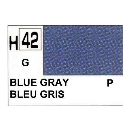 H042 Blaugrau glänzend Modellbau-Farbe
