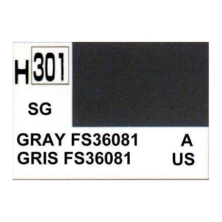 H301 Grau FS36081 seidenmatt Modellbau-Farbe