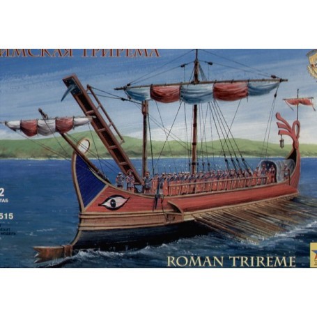 Roman Trireme Schiff Modellbausatz