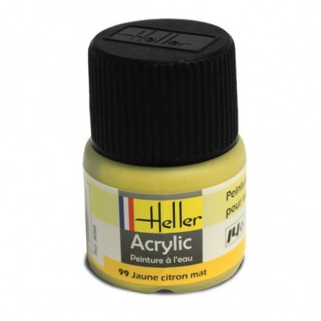 Lemon gelb Acryl, matt, 12ml Modellbau-Acrylfarbe