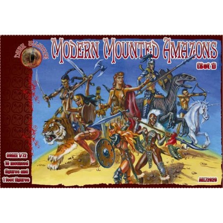 Moderne Mounted Amazonen Rollenspiele: Figuren